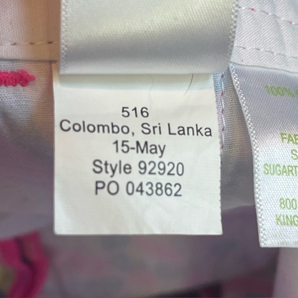 Lilly Pulitzer "Palm Reader" The Callahan Shorts Sz 10 - Picture 15 of 16